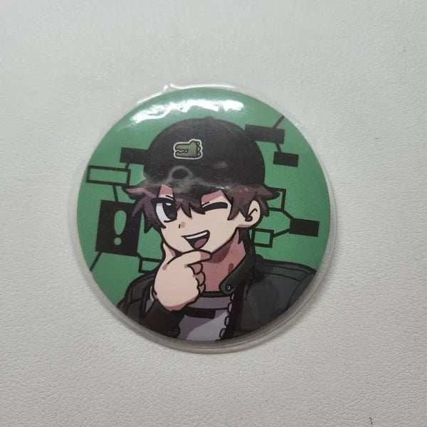 [BUNJANG] Pixelii Dinosaur Can Badge / 잠뜰 미스터리수사반 픽셀리 공룡 캔뱃지 더프리즘 전시회