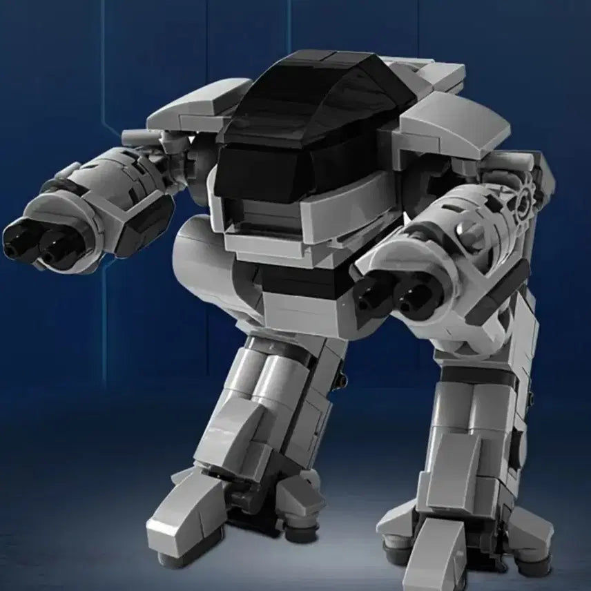 [BUNJANG] RoboCop ED-209 Building Blocks (269pcs) / 레고호환 로보캅 ED-209 블럭 브릭 269pcs 신품 나노블럭 ED209