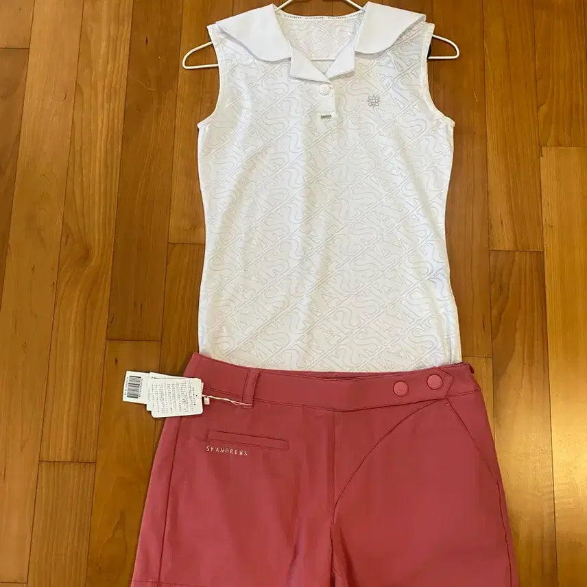[BUNJANG] Saint Andrews Women's Button Short Pants / 세인트앤드류스여성허리버튼숏팬츠S.M