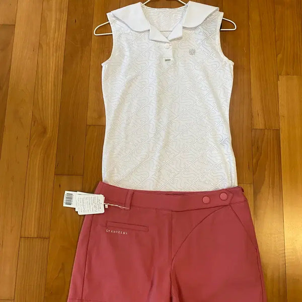 [BUNJANG] Saint Andrews Women's Button Short Pants / 세인트앤드류스여성허리버튼숏팬츠S.M