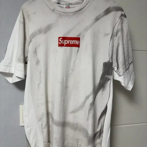 [BUNJANG] Supreme MM6 Maison Margiela Box Logo T-Shirt / 슈프림 MM6 마르지엘라 박스로고 티셔츠 M