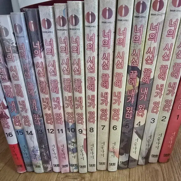 [BUNJANG] Where I End and You Begin Complete Set Volumes 1-16 / 순정만화 완결)너의 시선 끝에 내가 있다 전권 1-16권