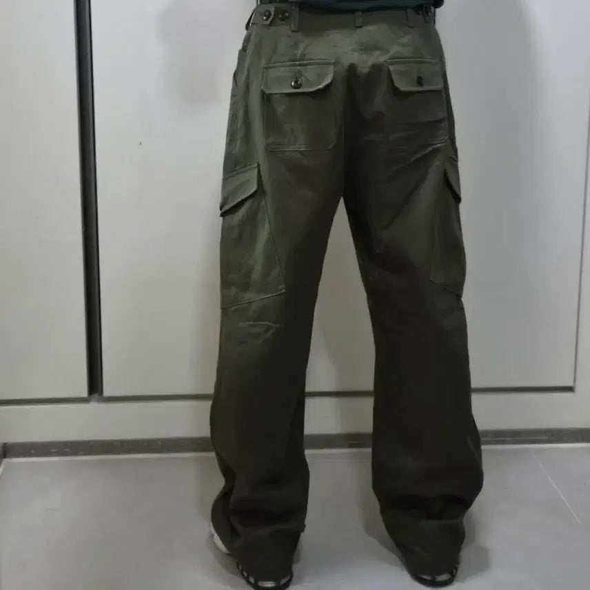 [BUNJANG] Designer M51 Inspired Khaki Cargo Pants / M51 오마주 디자이너 카키 카고 팬츠.29~31