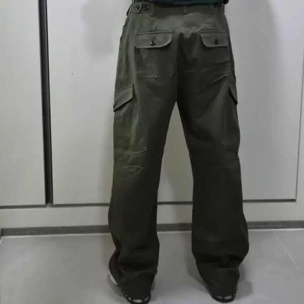 [BUNJANG] Designer M51 Inspired Khaki Cargo Pants / M51 오마주 디자이너 카키 카고 팬츠.29~31