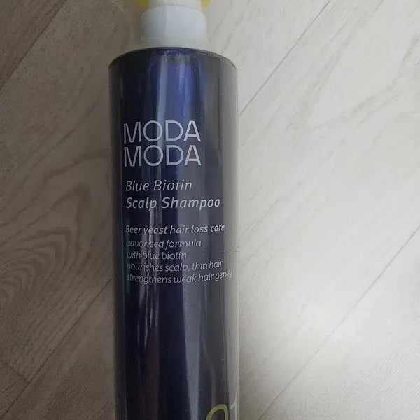 [BUNJANG] Moda Moda Blue Biotin Hair Loss Shampoo 300ml / 모다모다 블루 비오틴 탈모샴푸 300ml