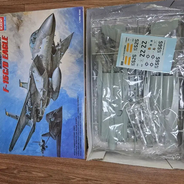 [BUNJANG] Academy F-15C/D Eagle 1/48 Scale Plastic Model Kit / 아카데미 F-15C/D 이글 1/48 스케일 프라모델