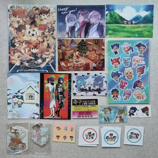 [BUNJANG] Inazuma Eleven Inaire Unofficial Merchandise Bundle Set / 이나즈마 일레븐 이나이레 비공굿 일괄