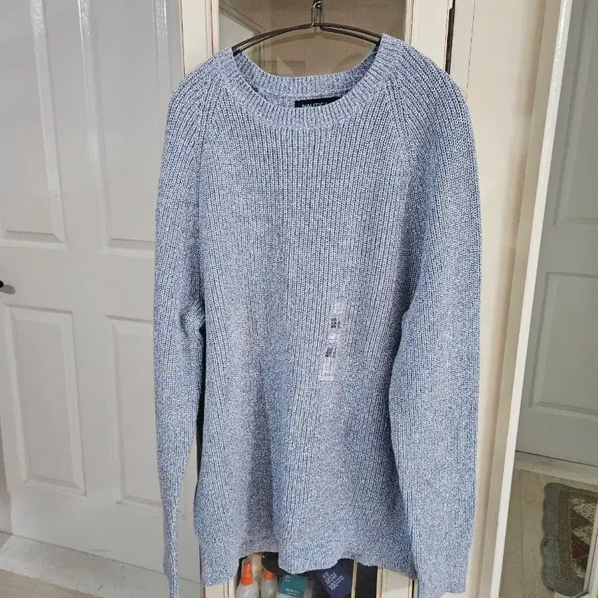 [BUNJANG] Nautica Blue Knit Sweater 105 / 노티카 니트 블루 스웨터 105