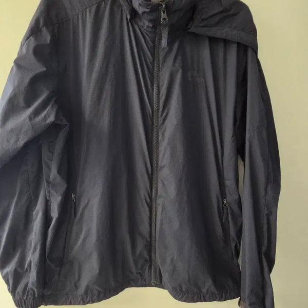 [BUNJANG] Nepa Men's Windbreaker Zip-Up Jacket Navy Size 105 / 네파 바람막이 집업 자켓 네이비 사이즈105