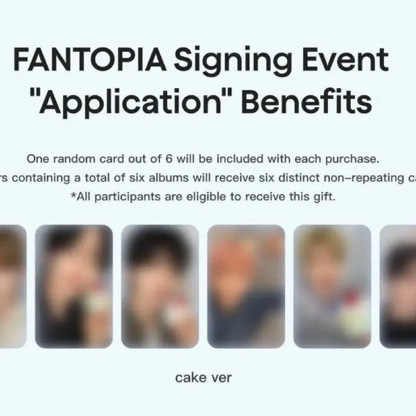 [BUNJANG] RIIZE Pantopia Fan Signing Event POB Photocard / 라이즈 팬토피아 팬사인회 특전포카