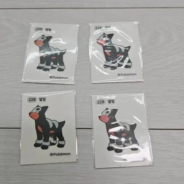 [BUNJANG] Pokemon Stick Seal - Delvil / 포켓몬띠부실 델빌