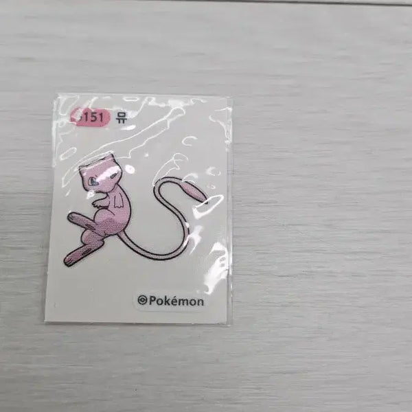 [BUNJANG] Pokemon Sticker - Mew (No. 151) / 포켓몬띠부실 뮤