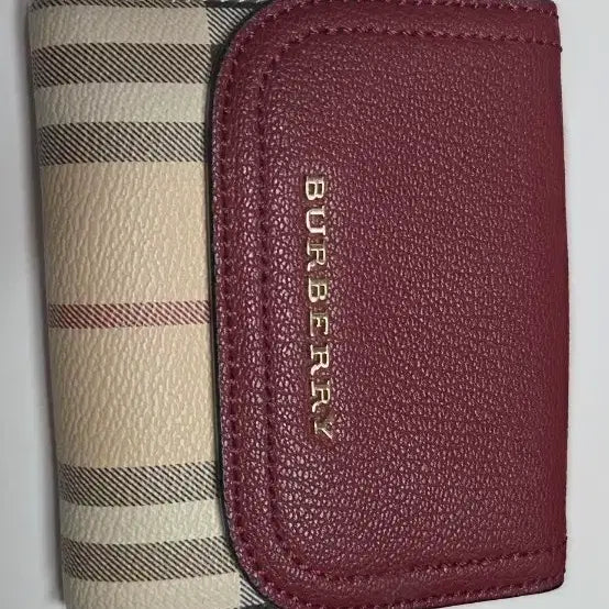 [BUNJANG] Burberry Leather Bifold Wallet / 버버리지갑