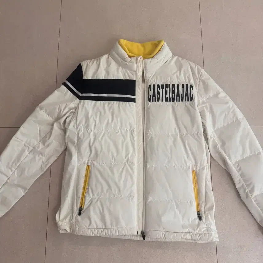 [BUNJANG] Castelbajac Padded Jumper Ivory/Black / 카스텔바작 패딩 점퍼 아이보리/블랙 상태 최상 판매합니다