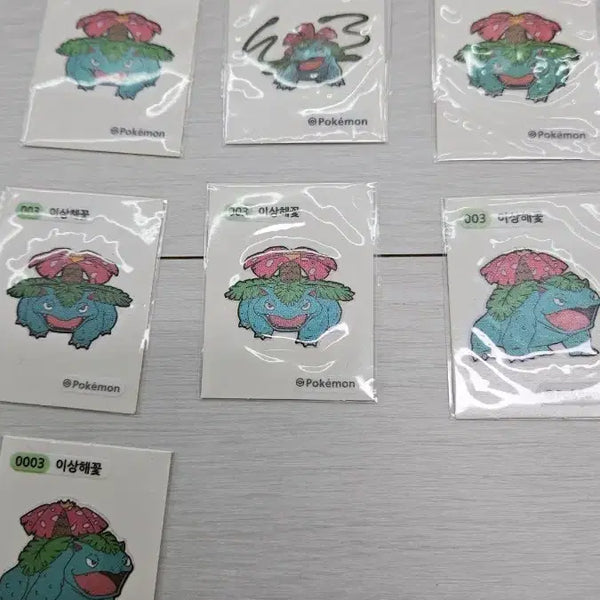 [BUNJANG] Pokemon Bread Seal Bulbasaur / 포켓몬띠부실 이상해꽃