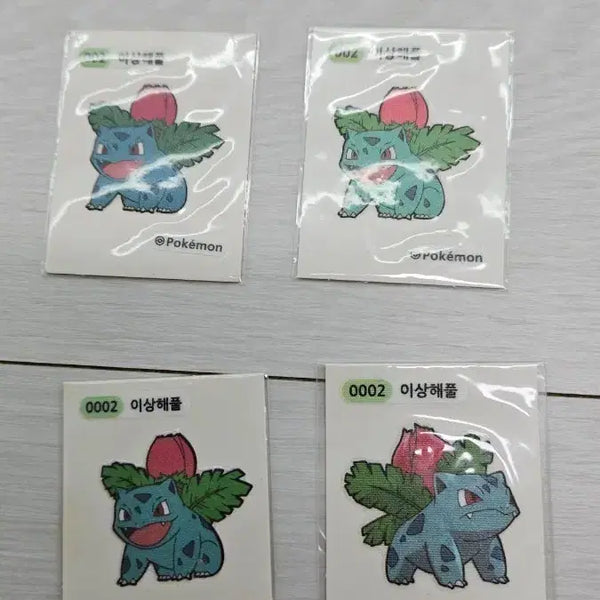 [BUNJANG] Bulbasaur Pokemon Sticker / 포켓몬띠부실 이상해플