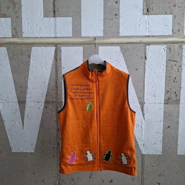 [BUNJANG] Munsingwear Golf Reversible Vest M / 먼싱웨어골프  양면베스트(MT1