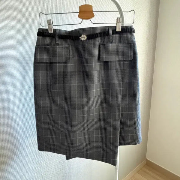 [BUNJANG] Lucky Chouette Check Skirt / 럭키슈에뜨 스커트