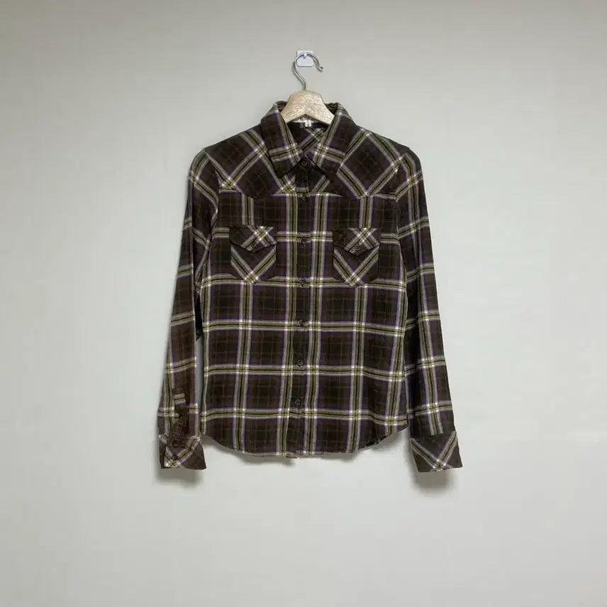 [BUNJANG] Vintage Japanese Check Western Shirt / 일본빈티지 체크웨스턴셔츠