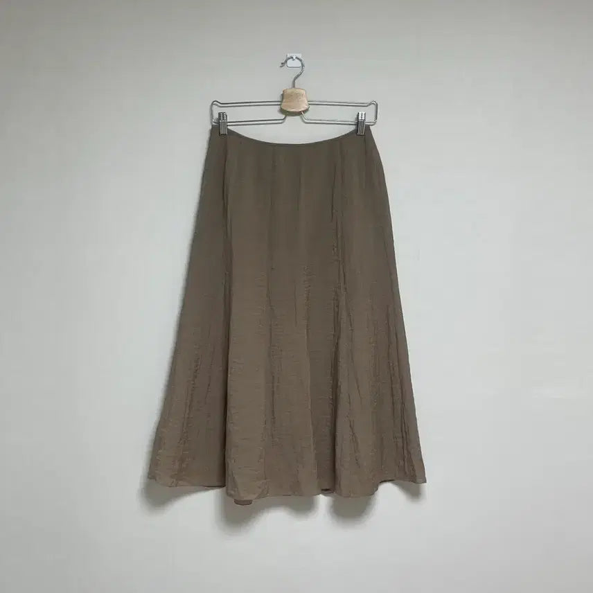 [BUNJANG] Japanese Vintage Shining Beige Skirt / 일본빈티지 샤이닝베이지 스커트