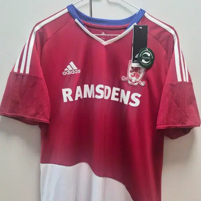 [BUNJANG] Middlesbrough 16-17 Home Jersey (Adidas, Size L) - New / (3만원) 16-17 미들즈브러 희귀 유니폼 져지 새제품 팔아요