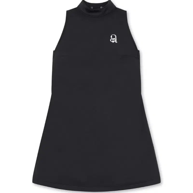 [BUNJANG] WAAC High-Neck Sleeveless Dress Black / WAAC 하이넥 원피스 새제품