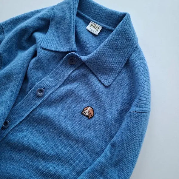 [BUNJANG] Hazzys Relaxed Fit Knit Cardigan / 헤지스  넉넉핏 니트가디건
