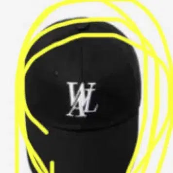 [BUNJANG] Wooalong Black Ball Cap / 우알롱 블랙 볼캡
