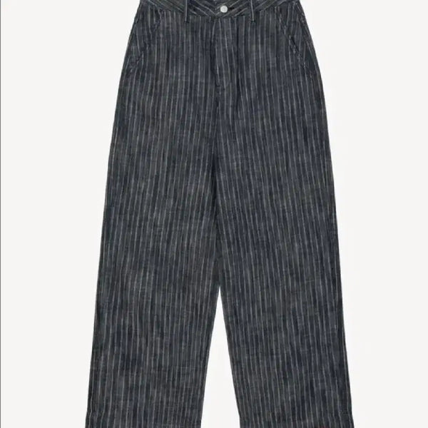 [BUNJANG] Mundal Grain Stripe Shirt / 문달 그레인 스트라이프,S