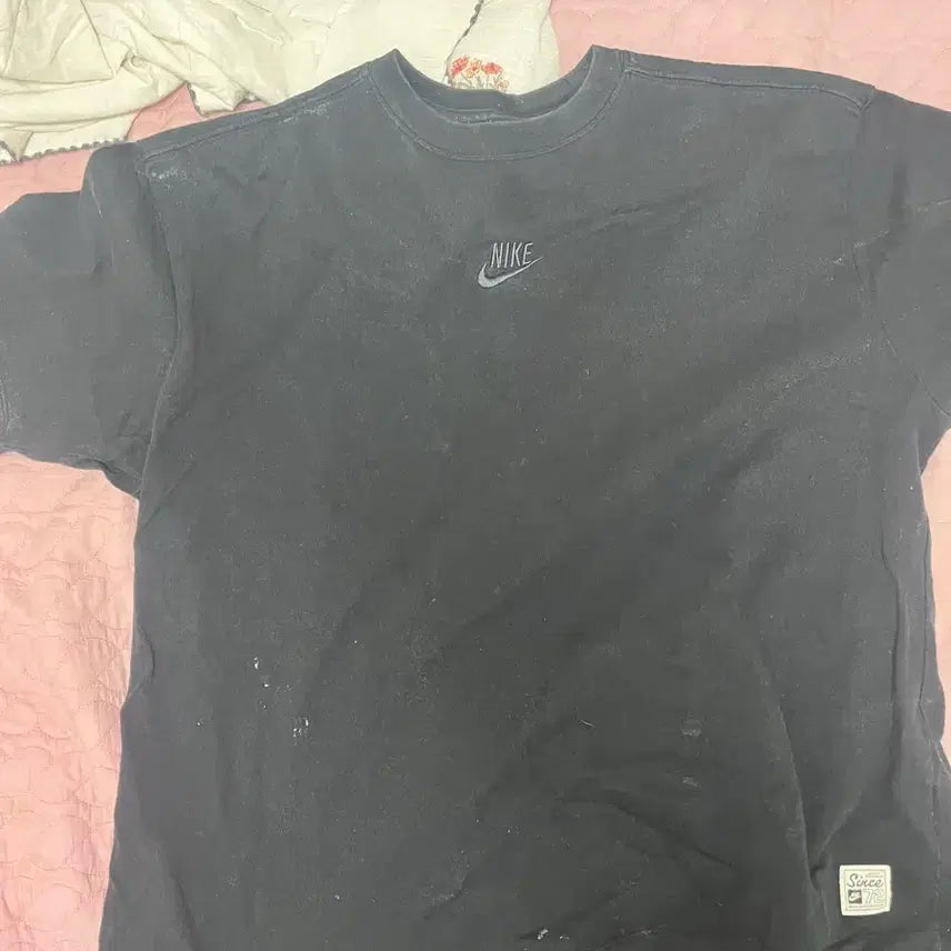 [BUNJANG] Nike Black T-Shirt / 나이키 반팔티 검정색