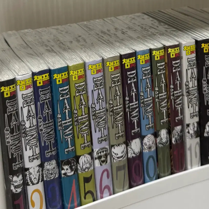 [BUNJANG] Death Note Complete Manga Set Volumes 1-13 Sealed / 데스노트 만화책 전권 미개봉 1~13권