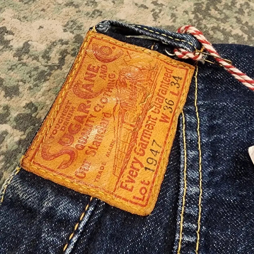 [BUNJANG] Sugar Cane 1947 Selvage Denim Pants / 슈가케인 1947 셀비지팬츠