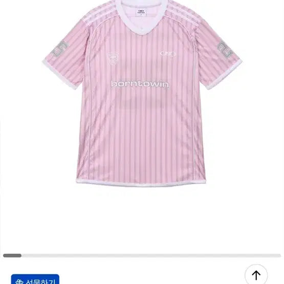 [BUNJANG] W Stripe Squad Jersey T-Shirt / 구매원해용! W STRIPE SQUAD JERSEY T-SHIT