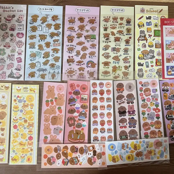 [BUNJANG] Seal Sticker Bundle Set / 씰스티커 처분일괄 14