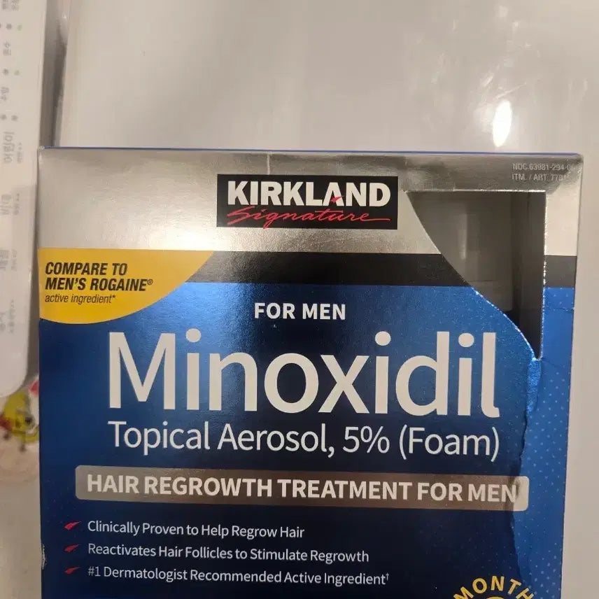 [BUNJANG] Minoxidil 5% 6-Month Supply Hair Growth Foam (2-Pack) - Unsealed / 탈모 미녹실딜 5% 6개월분 새상품 미개봉