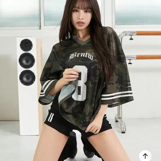 [BUNJANG] Full Mesh Jersey Camo / 구매원해용!FULL MESH JERSEY CAMO