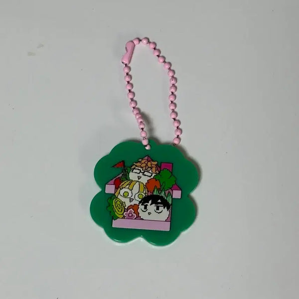 [BUNJANG] House of Woods TXT Keyring / 닉이없어 닉없 집이없어 구긱사즈 키링 통판