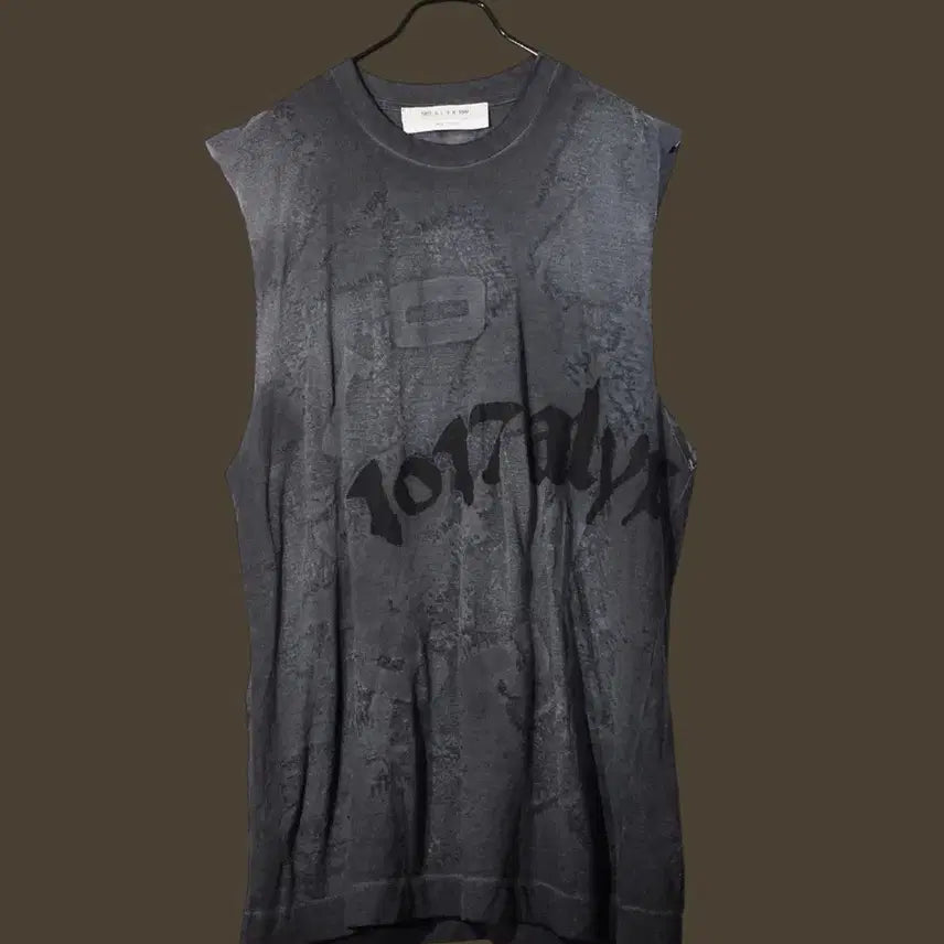 [BUNJANG] 1017 ALYX Graphic Sleeveless T-Shirt / 1017 ALYX 알릭스 그래픽 슬리브리스 티셔츠