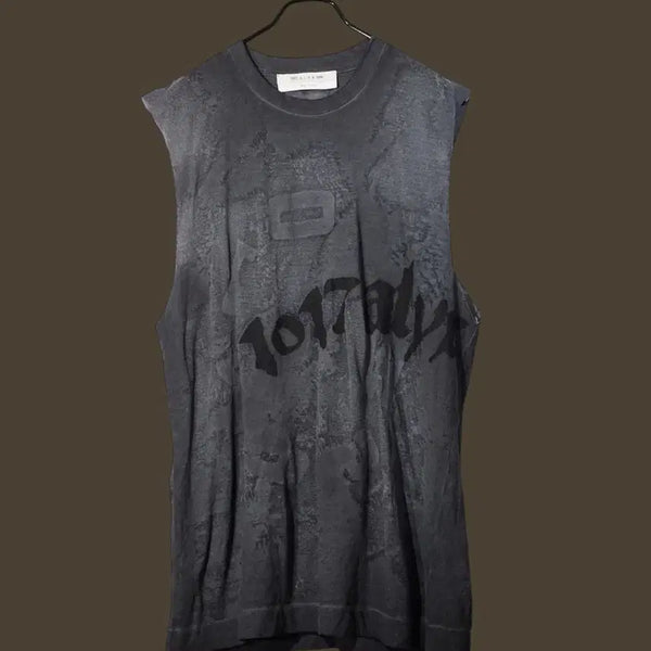 [BUNJANG] 1017 ALYX Graphic Sleeveless T-Shirt / 1017 ALYX 알릭스 그래픽 슬리브리스 티셔츠