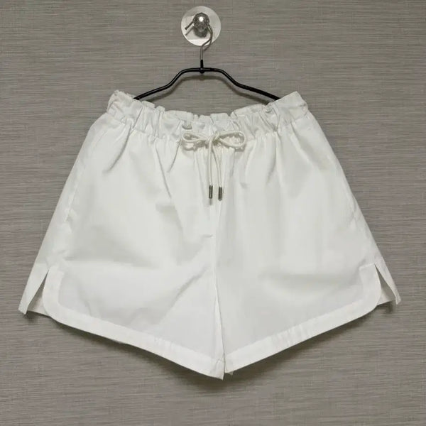 [BUNJANG] System White Banding Shorts / 한섬 시스템 화이트 밴딩 반바지