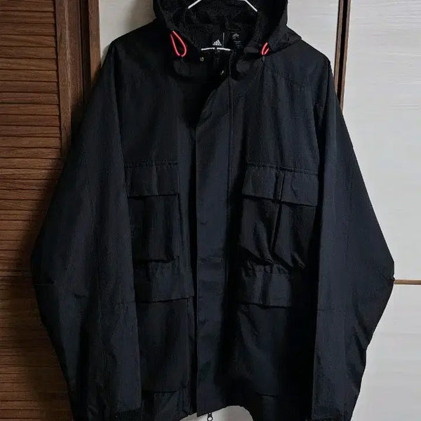 [BUNJANG] Adidas Utility Windbreaker Jacket / 아디다스 유틸리티 윈드브레이커 재킷
