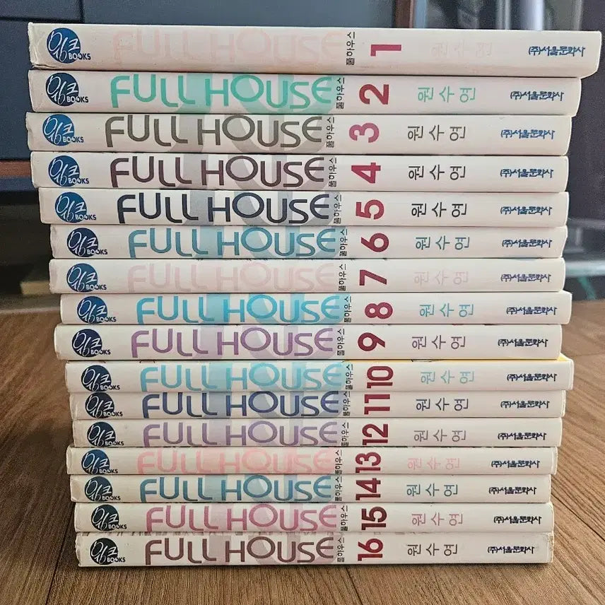 [BUNJANG] Won Soo-yeon Full House Complete Set Volumes 1-16 / [완결] 원수연 - 풀하우스(Full House) 1~16권 전권 세트 판매합니다