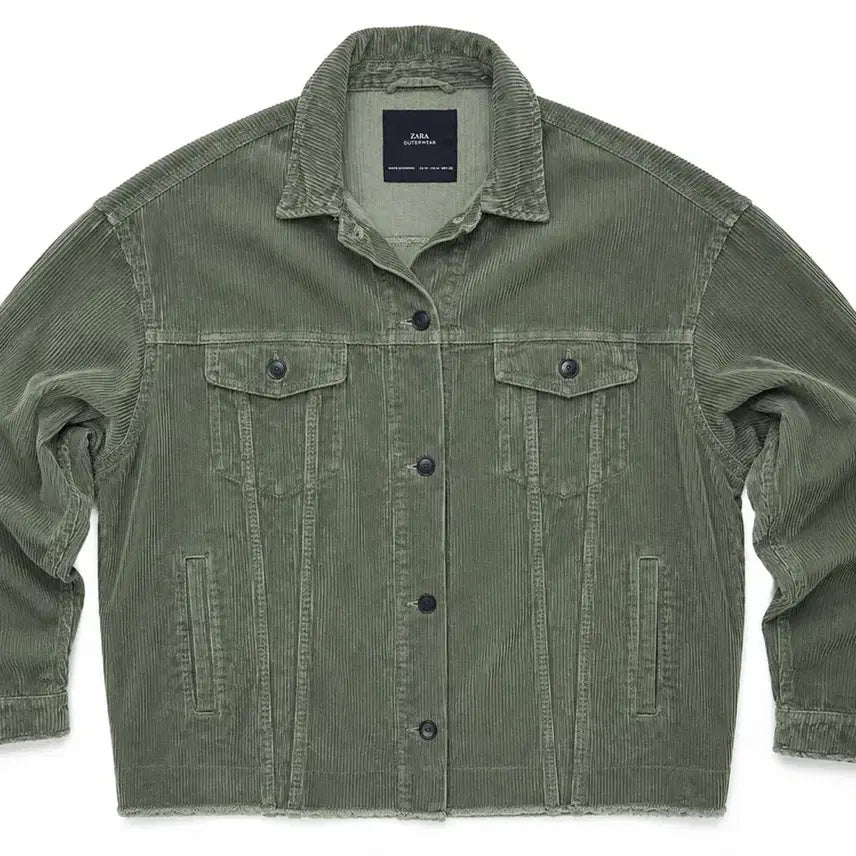 [BUNJANG] ZARA Corduroy Jacket M (Fits XXL) / 자라 ZARA 코듀로이 자켓 M (실측 XXL)