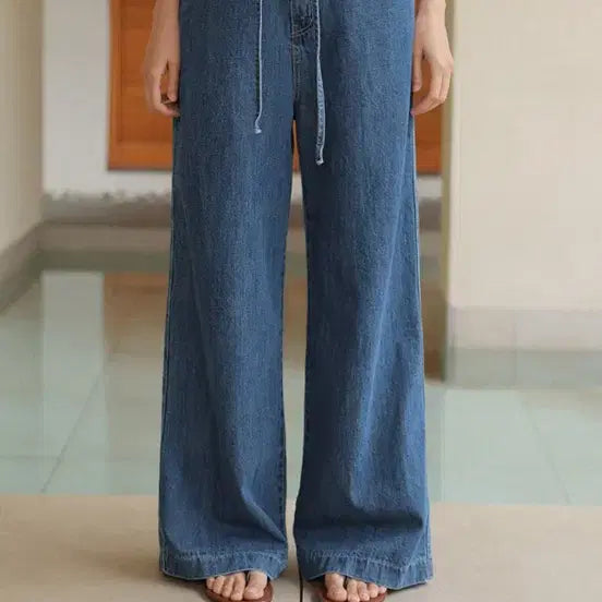 [BUNJANG] Roompecker Wide Fit Denim Pants / 룸페커 데님팬츠