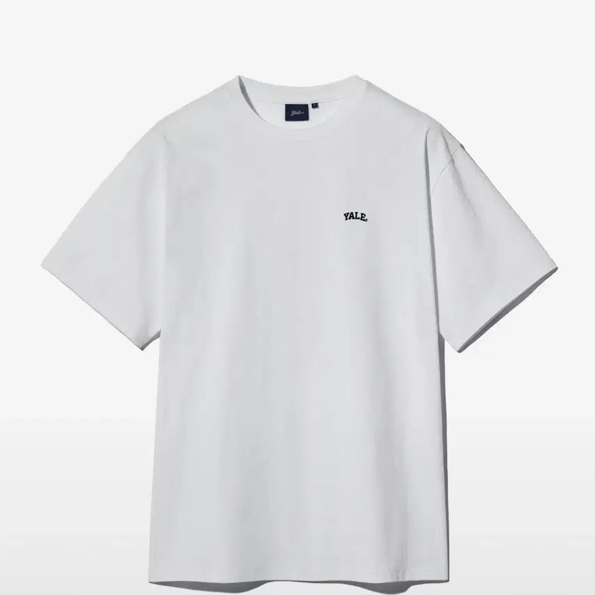 [BUNJANG] Yale Logo Short Sleeve T-Shirt White M / 예일 로고 반팔 티셔츠 화이트M