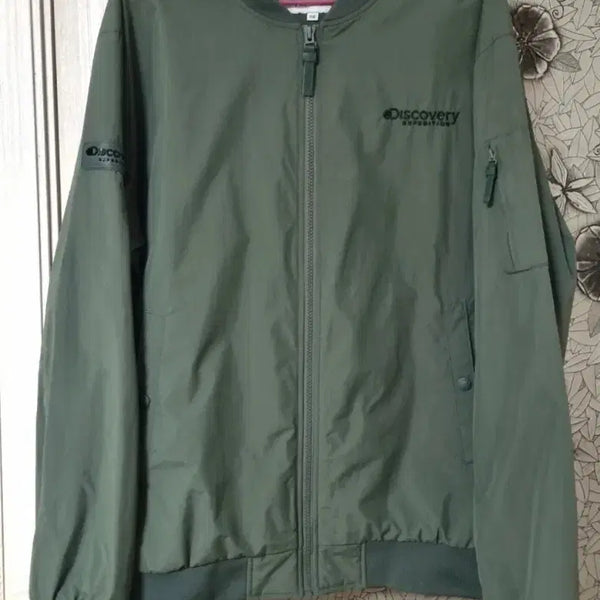 [BUNJANG] Discovery Khaki Zip-Up Jumper Jacket (XL) / 디스커버리 점퍼 110