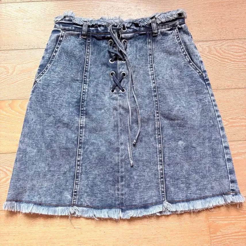 [BUNJANG] Denim Mini Skirt / 청스커트 새상품