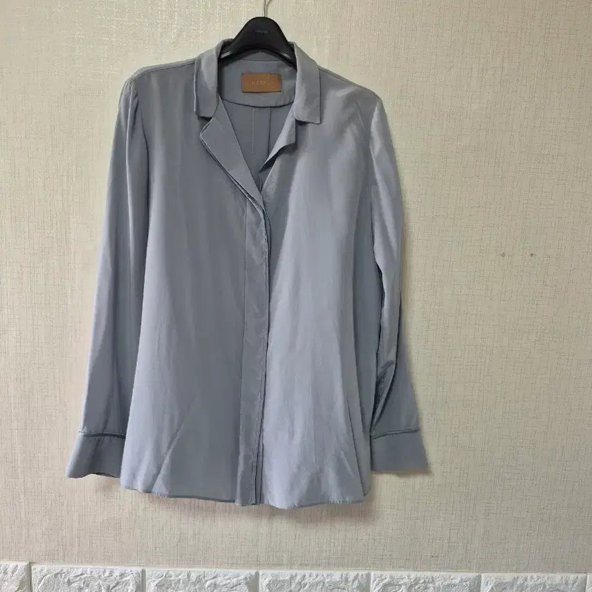 [BUNJANG] Hansome Latte Silk Blouse / 한섬라뜨 실크블라우스