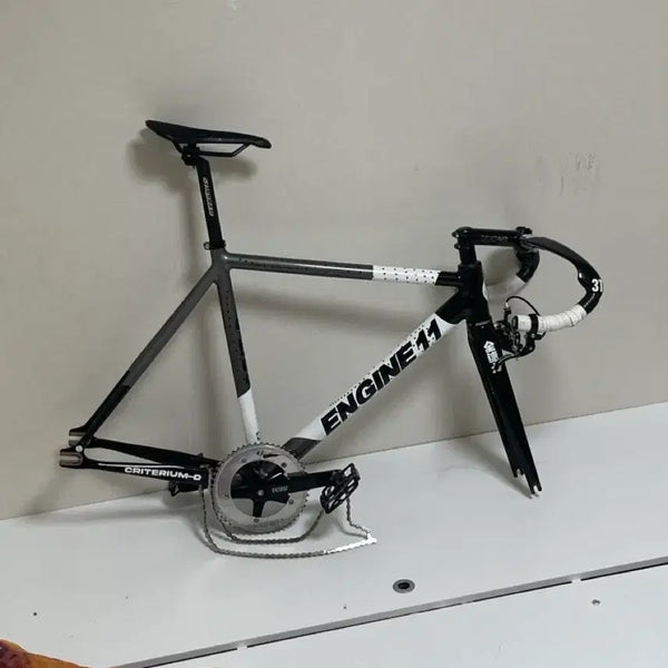 [BUNJANG] Engine11 CritD Track Bike Frame - Black Charcoal / 엔진11 크릿디 블랙차콜 반차