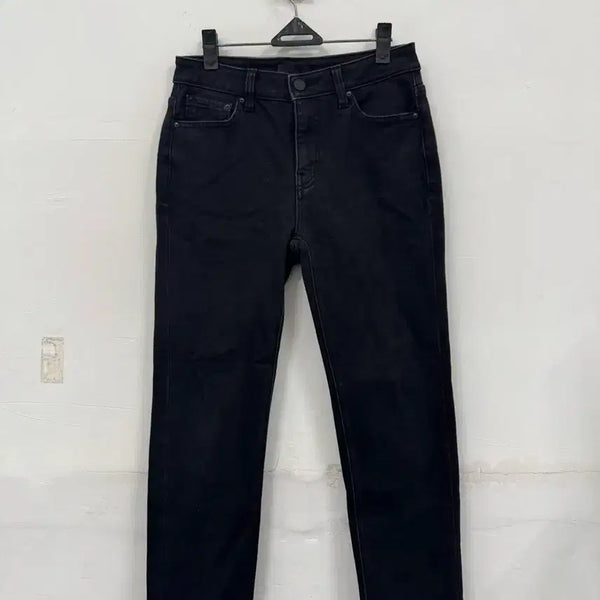 [BUNJANG] Plac Women's Black Crop Jeans / (27)플랙 여자 크롭 블랙진